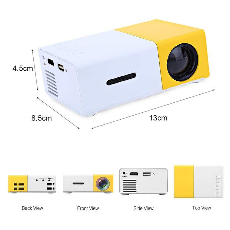Imaging Technology Led Projector Mini Mini 1080P LED Projector - Compact, Bright and Portable Home Theater ...